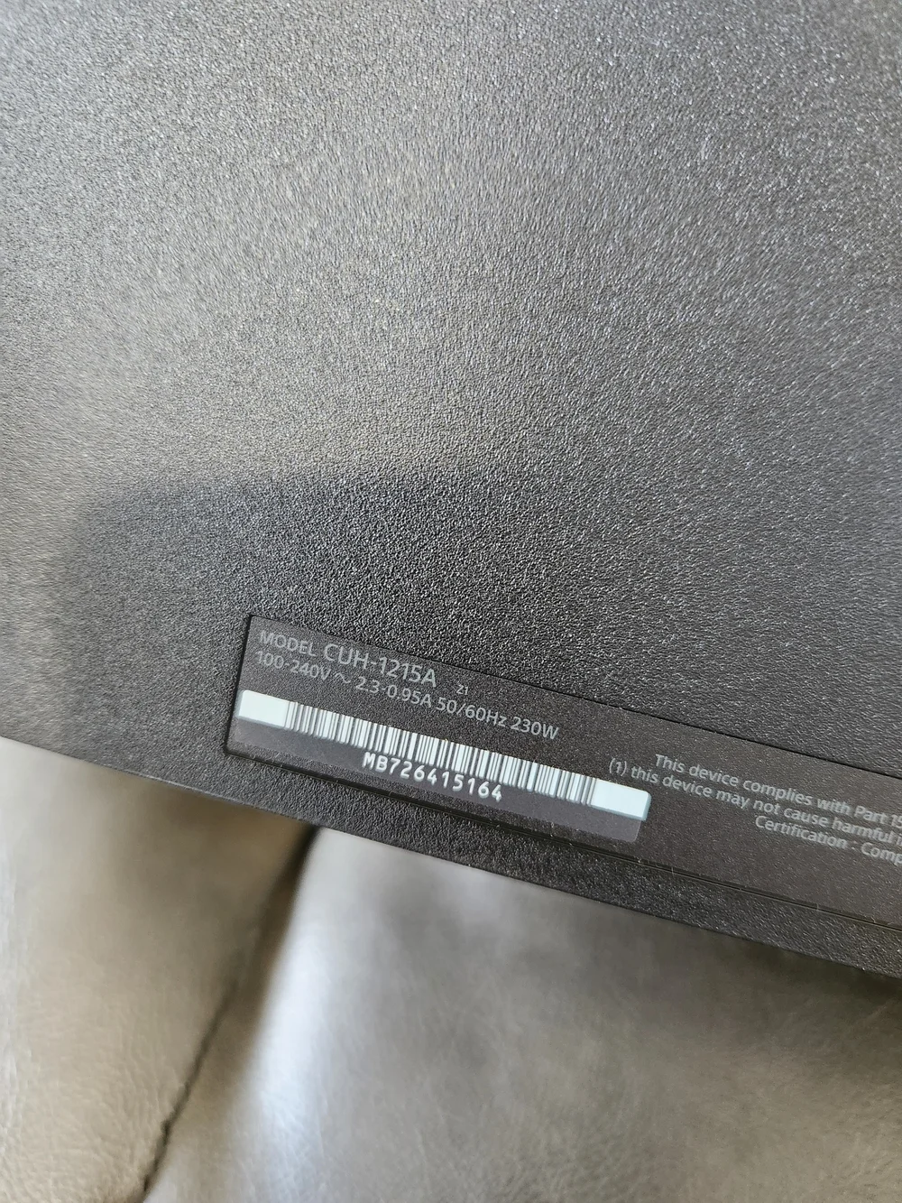 Sony ps4 console